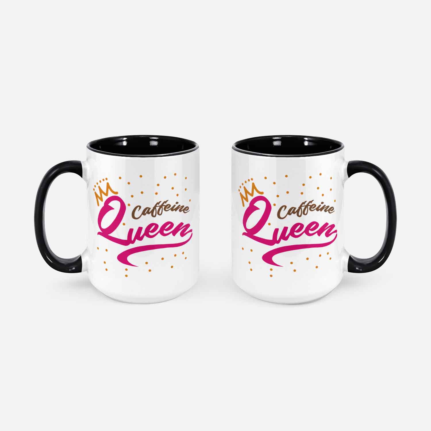 Caffeine Queen Custom Coffee Mug