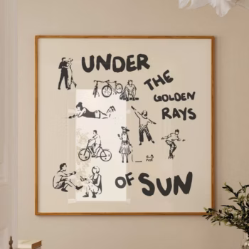 Black Poster Square Exhibition Poster Square Wall Art Exhibition Black Print Square Wall Art Hand Drawn Sketch
