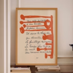 French Wall Art French Exhibition Poster Mid Century Modern Print Birthday Gift French Prints 18x24 Poster 16x20 Print Retro