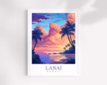 Lanai Travel Print Wall Art Hawaii Wall Hanging Home Dcor Lanai Gift Art Lovers Hawaii Art Lover Gift Print Lanai Artwork