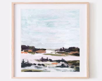 Landscape Abstract Landscape Art Instant Art Abstract Art Neutral Landscape Print Square Art Large Wall Art