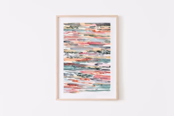 Modern Colorful Print Abstract Art Print Watercolor Wall Art Instant Art Modern Wall Decor Abstract Painting Wall Art