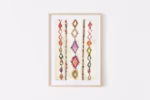 Moroccan Decor Boho Wall Decor Moroccan Rug Print Abstract Prints Abstract Art Eclectic Art Print Boho Prints Moroccan Art