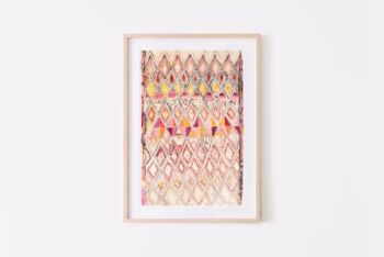 Moroccan Rug Wall Art Eclectic Home Decor Wall Art Pink Moroccan Decor Bohemian Art Print Moroccan Decor Pink Eclectic Decor