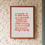 Therapy Office Decor Self Love Club Quotes About Love Thinking Positive Affirmation Wall Art Retro Y2k Aesthetic Cool Posters Trending