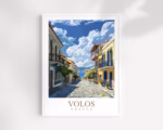 Volos Travel Print Wall Art Volos Greece Wall Hanging Home Decoration Volos Gift Art Lovers Wall Art Print Volos Greece Wall Poster Art